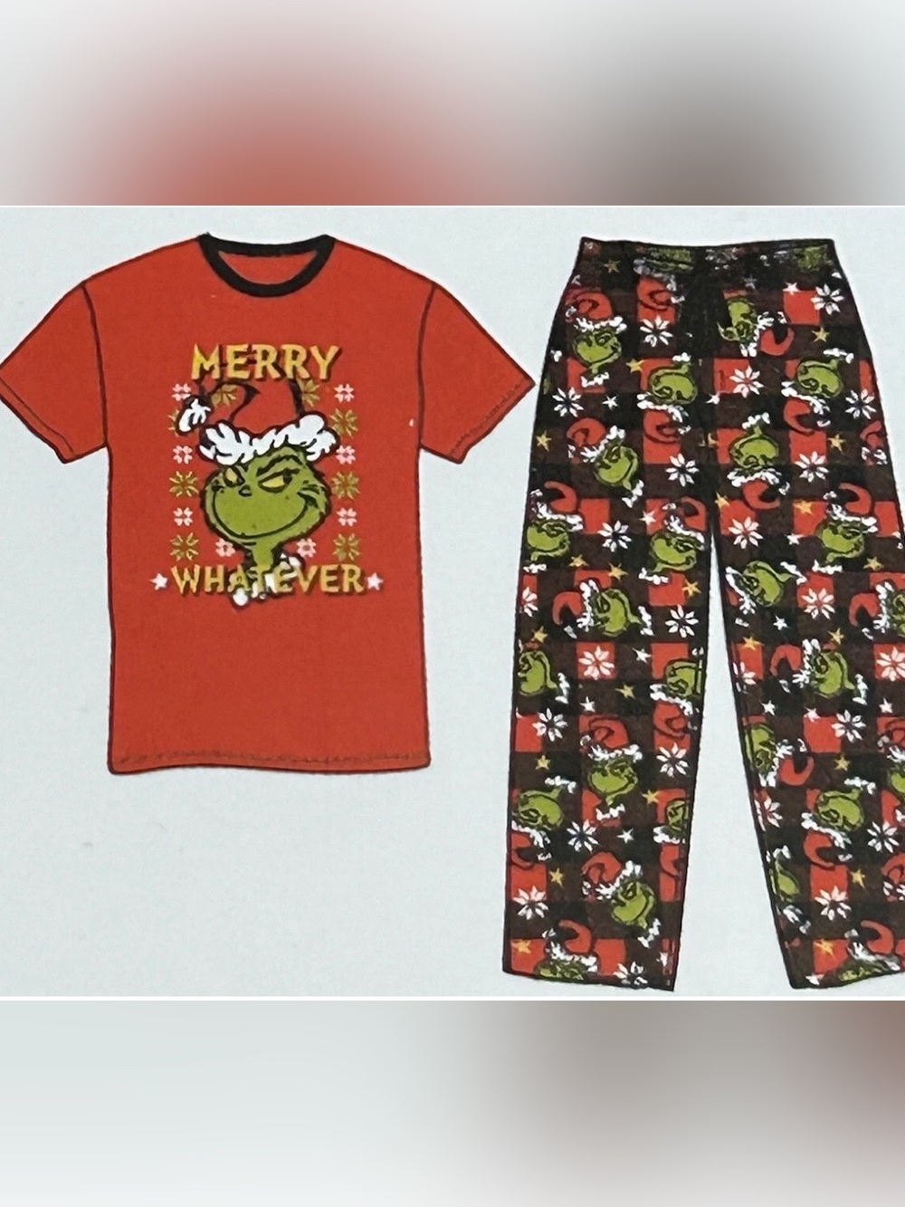 The Grinch pajamas set